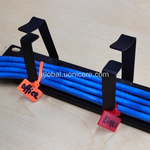 Server Rack Mount Screws Nylon PA66 cable tie velcro cable tie mount Manufactory